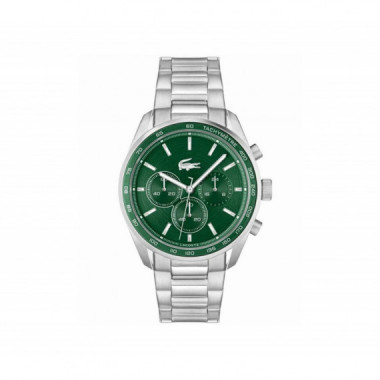 RELOJ PLATEADO E/VERDE