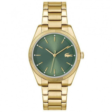 RELOJ DORADO E/VERDE