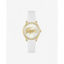 RELOJ CROCODELLE SILICONA BLANCO