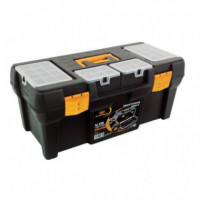 Caja de Herramientas de Polipropileno Artplast de 23 Pulgadas con 4 Organizadores