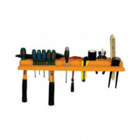 Estante Organizador de Herramientas Mural Artplast de Polipropileno 615x140x39 mm