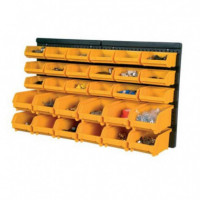 Panel Organizador de Polipropileno con 30 Cubos Artplast