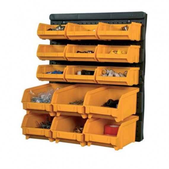 Panel Organizador de Polipropileno ARTPLAST con 15 Cubos Modulares