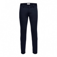Pantalones ONLY&SONS Mark Tejido Jogger Night Sky
