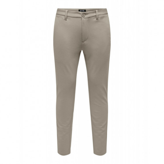 Pantalones ONLY&SONS Mark Tejido Jogger Gris Vintage Khaki