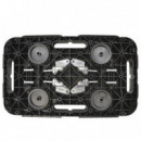 Plataforma Extensible con Ruedas ARTPLAST para Carga 300 Kg (480X290X40 Mm)