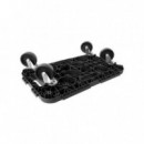 Plataforma Extensible con Ruedas ARTPLAST para Carga 300 Kg (480X290X40 Mm)