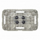 Plataforma Rectangular con Ruedas Artplast 480x290x38mm, Carga 300kg