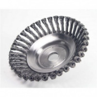 Cepillo de Alambre para Desbrozadora Mader, Diámetro 200MM, Eje 25.4MM  MADER