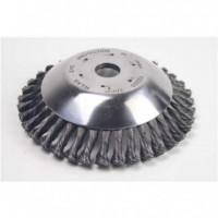 Cepillo de Alambre para Desbrozadora Mader, Diámetro 200MM, Eje 25.4MM  MADER