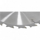 Disco para Desbrozadora MADER de Widia/tungsteno, 20 Dientes Dobles, 255MM