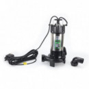 Bomba de Drenaje Sumergible MADER para Aguas Sucias 1.100W con Trituradora