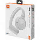 JBL Auriculares Estereo Casco Tune 520 Bt BLUETOOTH Blanco con Manos Libres Control por Voz 57H
