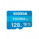 KIOXIA Tarjeta Memoria Micro SD 128GB  Clase 10 UHS-I EXCERIA G2 4k 100 mb/s u3 fast
