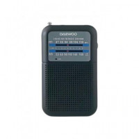 DAEWOO Radio Portatil Analogica Am/fm Negro DW1008