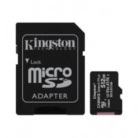 KINGSTON Tarjeta Memoria Micro Sdxc 512GB Class 10 100MB/S Uhs-i