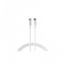 DEVIA Cargador Red Tipo C + Cable Datos Lightning Blanco 20W,3-9-12v.