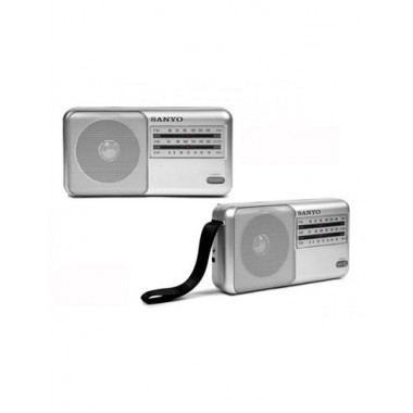 SANYO Radio Analogica Am/fm KS120P Plata
