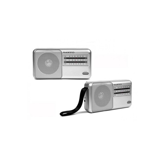 SANYO Radio Analogica Am/fm KS120P Plata