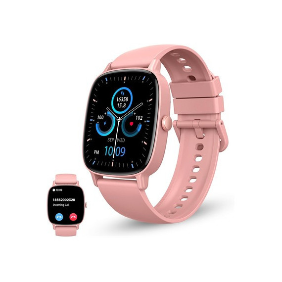 Ksix Reloj Smartwatch Pulse Rosa  Llamadas Notificaciones Oximetro  GUESS