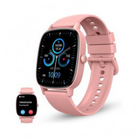 Ksix Reloj Smartwatch Pulse Rosa  Llamadas Notificaciones Oximetro  GUESS
