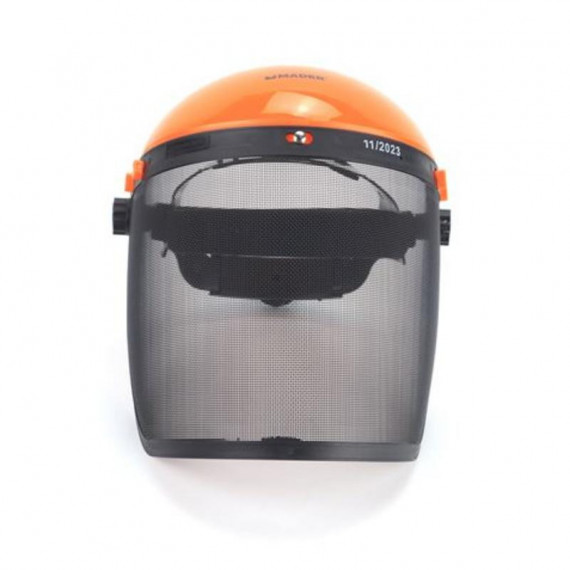 Visera de Protección Facial Metálica Naranja Separada MADER