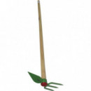 Sacho Pico y Tres Dientes con Mango de MADERa MADER