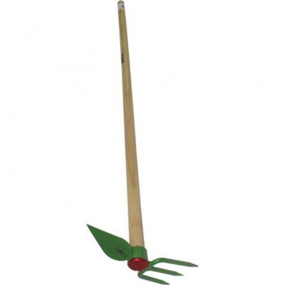 Sacho Pico y Tres Dientes con Mango de MADERa MADER