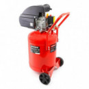 Compresor de Aire Vertical MADER 50 Litros 2HP 8 Bar