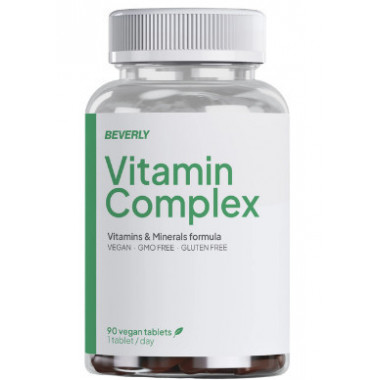Vitamin Complex BEVERLY - 90 Vegan Tablets