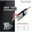 Cilindro De Alta Seguridad 35 X 45 - Modelo 40 - Cromo