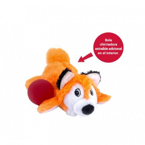 KONG Perro Juguete Cozie Pocketz Fox