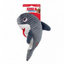KONG Perro Juguete Cuteseas Rufflez Shark M-l