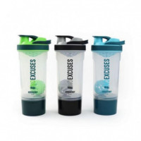 Botella Shaker Bewinner de 700ML con Compartimento para Proteínas