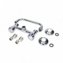 Grifo Monomando de Fregadero FONTASTOCK Urbel, Caño Horizontal, 2 Tomas