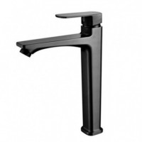 Monomando de Lavabo Alto FONTASTOCK Negro Mate