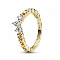 PANDORA Moments Anillo en Oro de Tiara Real Remolino 162232C01