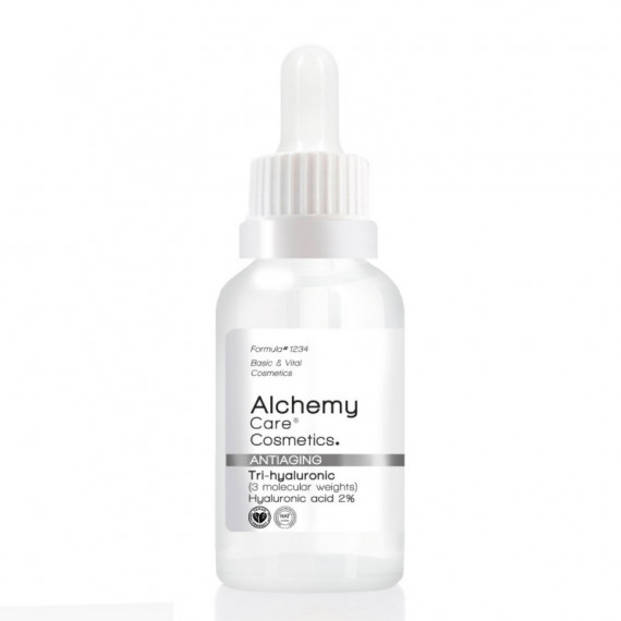 ALCHEMY Serum Antiaging: Tri-hyaluronic 2%, 30ML