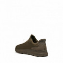 GEOX Zapatillas Spherica Plus Khaki U55MPA 06KEK-C3026