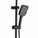 Columna de Ducha Completa FONTASTOCK con Selector de Botón y Display Digital Negro