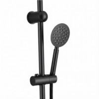 Columna de Ducha Vertical FONTASTOCK Negra sin Grifo