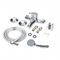 Monomando Bañera Empotrado FONTASTOCK Urbel con Accesorios de Ducha