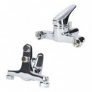 Monomando Bañera Empotrado FONTASTOCK Urbel con Accesorios de Ducha