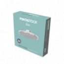 Plafón de Ducha Circular FONTASTOCK Ason de 20 Cm de Diámetro