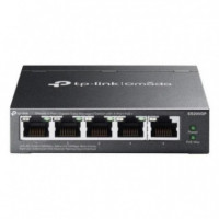 Switch TP-LINK Omada ES205G Gigabit Gestionado con 5 Puertos (4 Poe+)