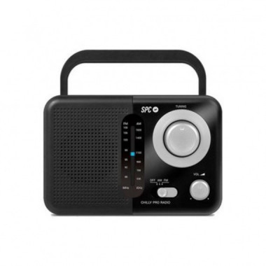 Radio Port&aacute;til SPC Valdi 4590 Negro