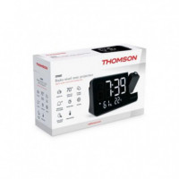 Radio Reloj Despertador THOMSON CP100T con Proyección