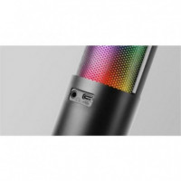 Micrófono MARS GAMING Mmicsc Negro con Brazo Regulable E Iluminación Rgb