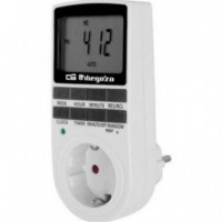Programador Digital de Enchufe ORBEGOZO Pg 25 con 16 Programas y 3680W