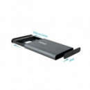 Carcasa Externa TOOQ para Hdd/ssd 2.5" Sata I/ii/iii USB 3.0